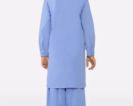 Sky Blue Boys Kameez Shalwar