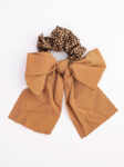 Printed Bow Hair Tie
