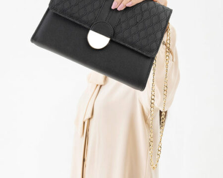 Thread textured Handbag