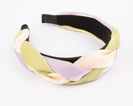 Tri Tone Braided Hair Band