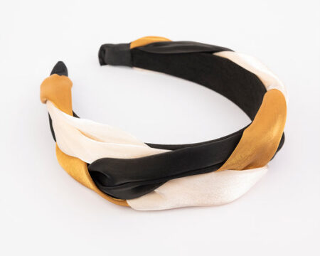 Tri Tone Braided Hair Band