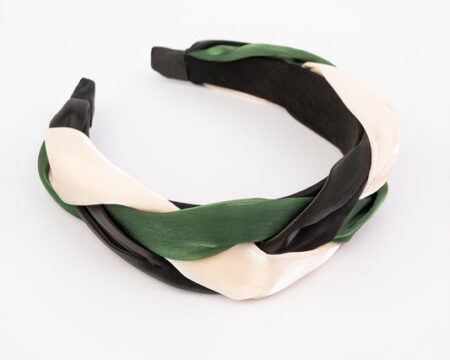 Tri Tone Braided Hair Band