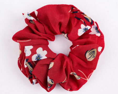 Printed Hair Scrunchie