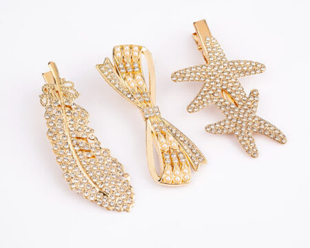 Embellished Hair Clip Set
