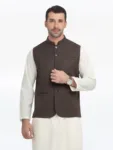 Men's Chocolate Brown Waist Coat