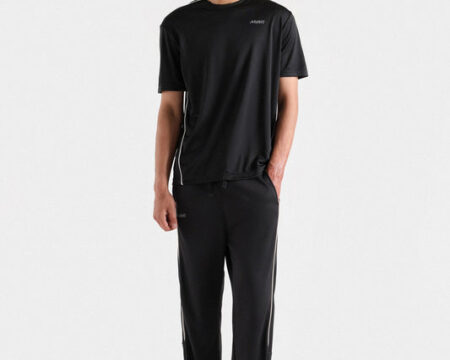 Contrast Piping T-shirt