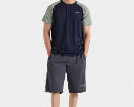 Activewear Contrast Raglan T-Shirt