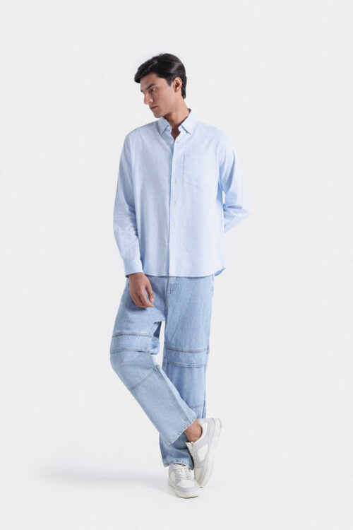Basic Cotton Linen Shirt