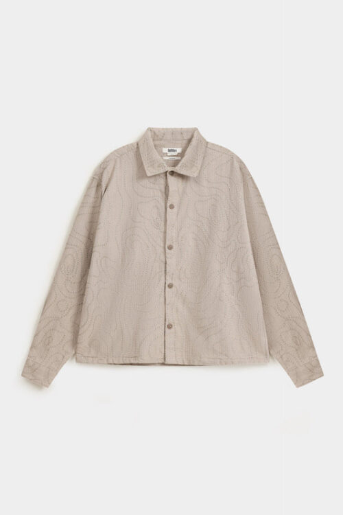 Textured Cropped Shacket