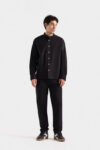 Basic Mandarin Collar Shirt