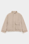 Mock Neck Over-shirt