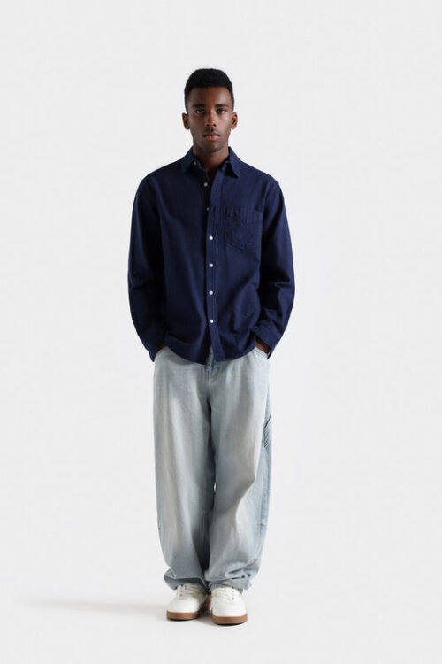 Textured Patch Pocket Shirt