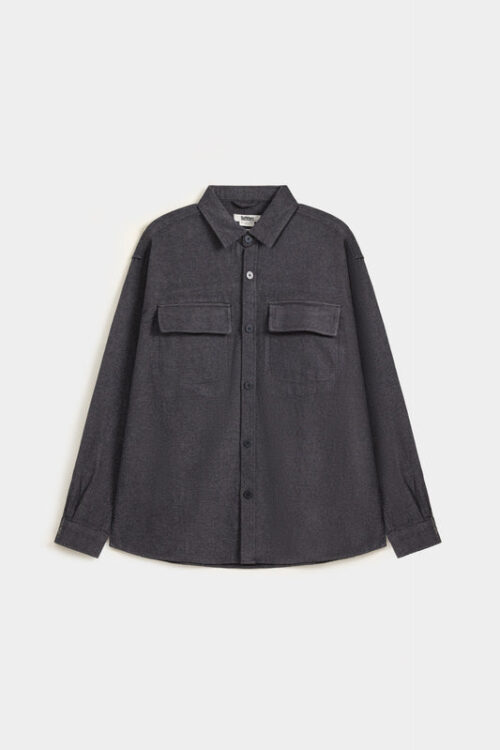 Textured Shirt with Pockets