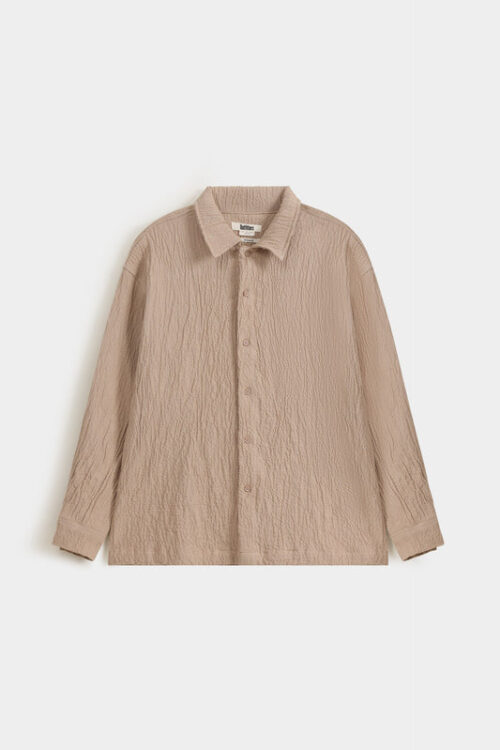 Creased-Effect Shirt