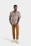 Pattern Resort Collar Shirt
