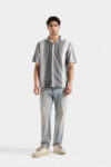 Dobby Textured Striped Shirt