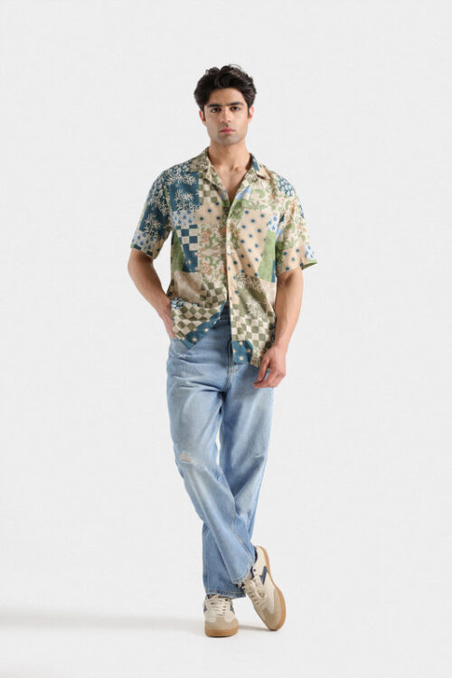 Printed Resort Collar Shirt