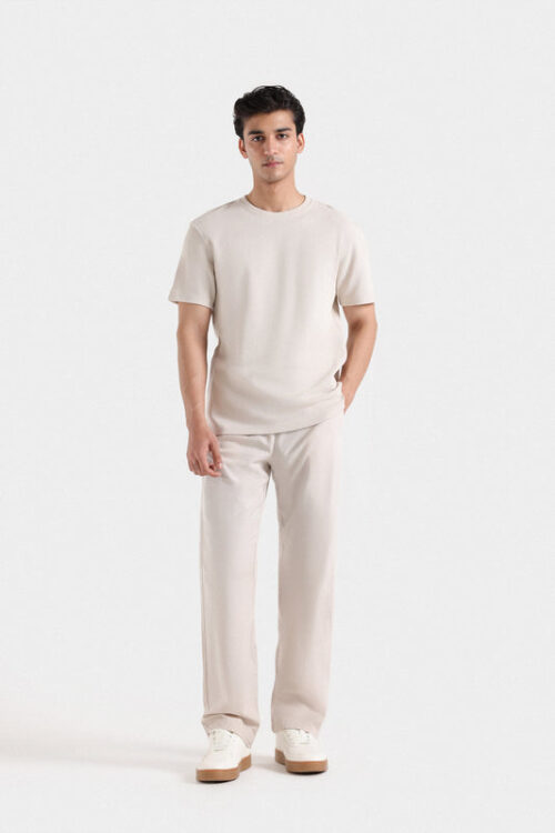 Basic Textured T-shirt