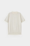 Mock Neck Knitted T-Shirt
