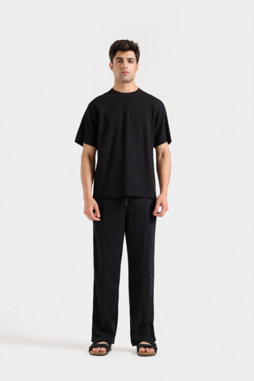 Textured T-shirt