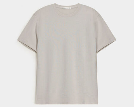 Basic Textured T-Shirt