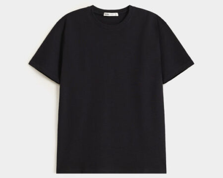Basic Textured T-Shirt