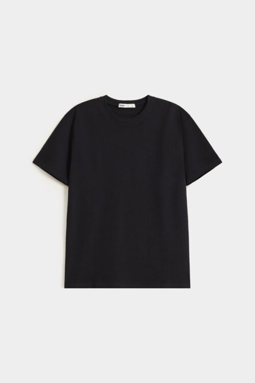 Basic Textured T-Shirt