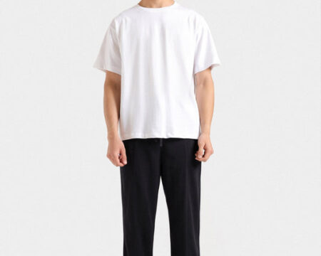 Basic T-shirt with Stitching Detail