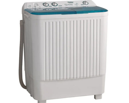 HAIER 10KG TWIN TUB SEMI AUTOMATIC WASHING MACHINE Model HWM100-BS
