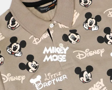 Mickey Mouse Graphic Boys Polo