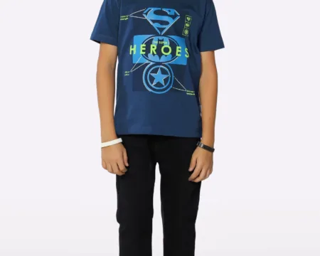 Heroes Graphic Printed T-Shirt
