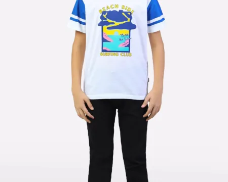 Beach Side Graphic Print T-Shirt