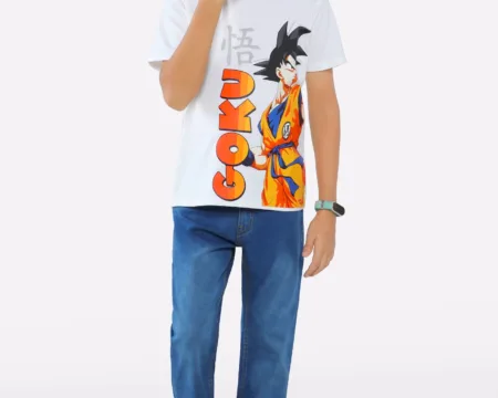 Goku Graphic Printed T-Shirt