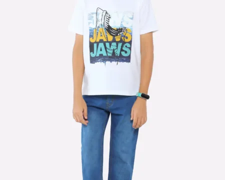 Shark Graphic Printed T-Shirt