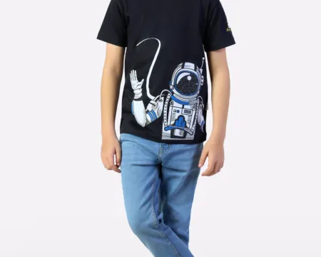 Astronaut Graphic Print T-Shirt