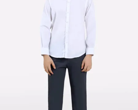 White Plain Casual Shirt