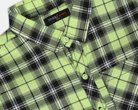 Glen Plaid Check Casual Shirt