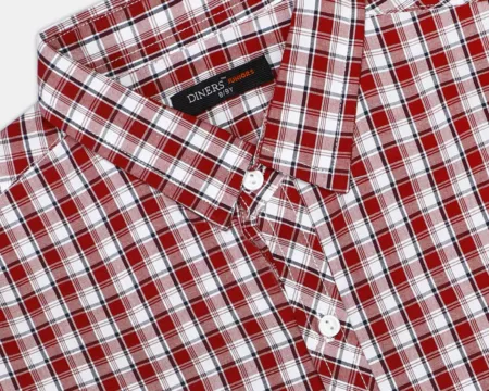 Bargundi Gingham Check Casual Shirt