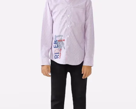 Multicolor Minicheck Boys Shirt