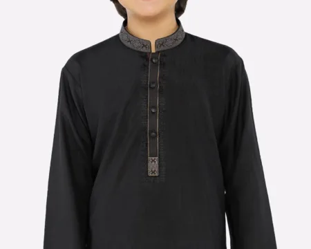 Black Boys Kurta Pajama
