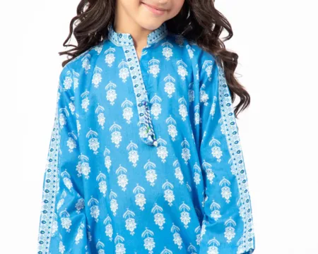 Blue Printed Girls 2PC
