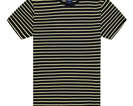 Black Stripe Crew Neck T-shirt