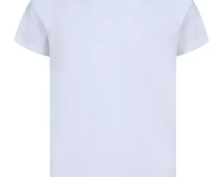 White Plain Crew Neck Supima T-Shirt