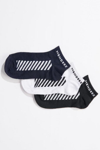 barcode ankle socks pack of 3socksmendeez pk 0010386 567568