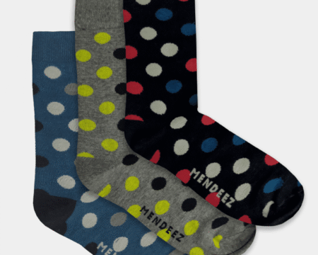 Big Popper Pack of 3 – Printed Crew Socks