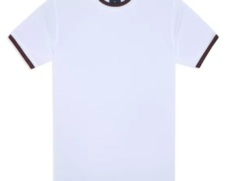 White Plain Crew Neck T-shirt