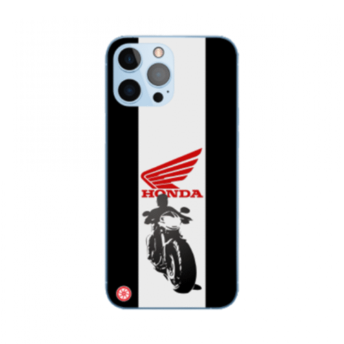 Customized Mobile Case for Apple iPhones Honda -Bike Design - PW