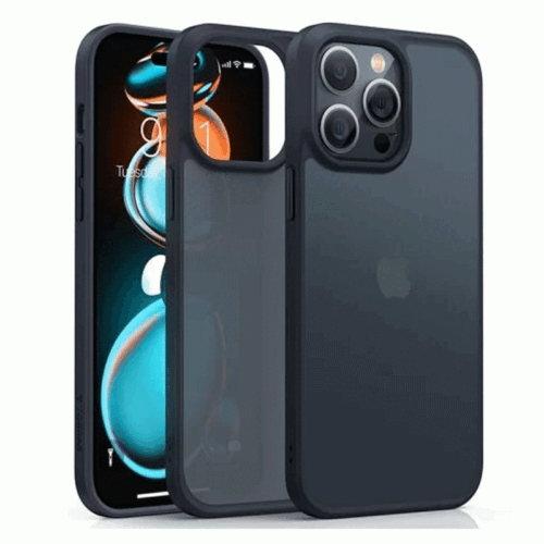 Torras Guardian Series Phone Case for iPhone 14 Pro Max 6.7 Inch – Black – X003AZY8CT