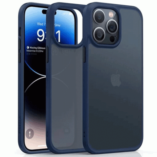 Torras Guardian Series Phone Case for iPhone 14 Pro Max 6.7 Inch – Navy Blue