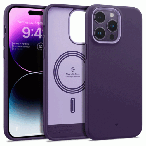 Caseology Apple iPhone 14 Pro Nano Pop Mag Magsafe Dual tone Liquid Silicone Case